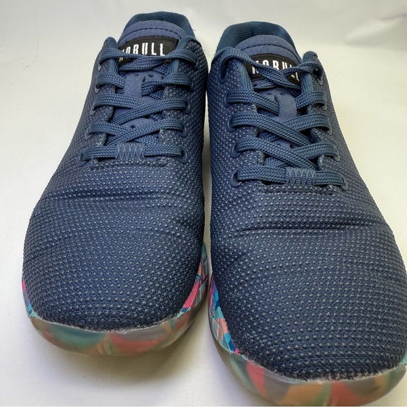NoBull Navy Prism Trainers shoes sneakers Workout lifting gym shoes Women’s 8 - Picture 9 of 15